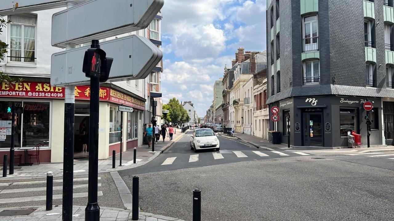 Au Coeur De Coty Le Havre 3 Chambres Et Billard 90M2 - Les Appartements Oceane ภายนอก รูปภาพ